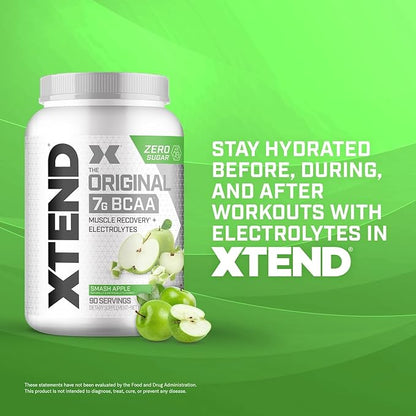 Xtend XTEND Original BCAA Powder 7g BCAA and 2.5g L-Glutamine, Sugar Free Post Workout Muscle