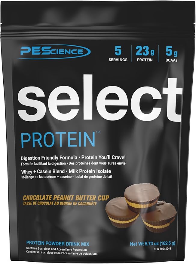 PEScience Select Protein Powder, Whey and Casein Blend, Clean Protein Powder for Women and Men, Low