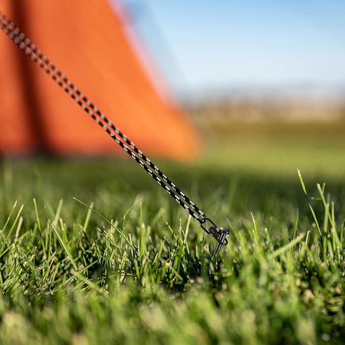 Reginary Ground Anchors Screw in Tent Stakes Heavy Duty Trampoline Anchors High Wind for Camping