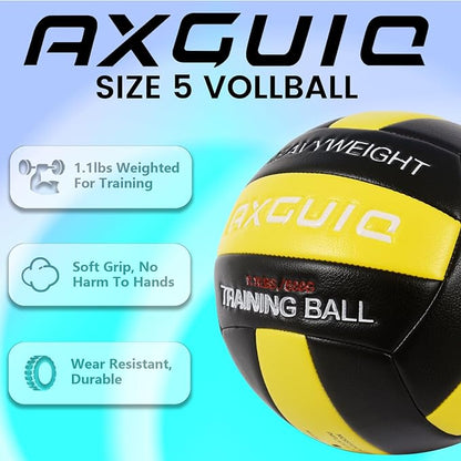 1.1LBS Heavy Weight Volleyball Official Size 5 Setter Training Volleyballs Training