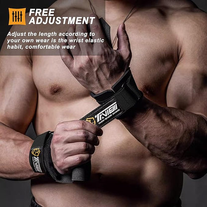 Wrist Straps for Weightlifting for Maximum Grip Support - Lifting Deadlift Strap & Weight Lifting