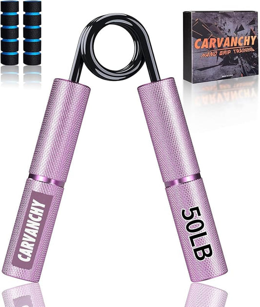 Grip Strength Trainer Set, 50-300LB(6 Pack), Wrist Forearm Strengthener, Metal No Slip, Hand Grip