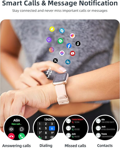 Parsonver Fitness Tracker with Step Counter/Calories/Stopwatch, Health Activity Tracker with Heart