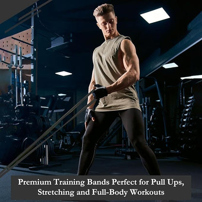 8 Pcs Resistance Bands Pull up Bands Pull up Assistance Bands Exercise Workout Bands for Working