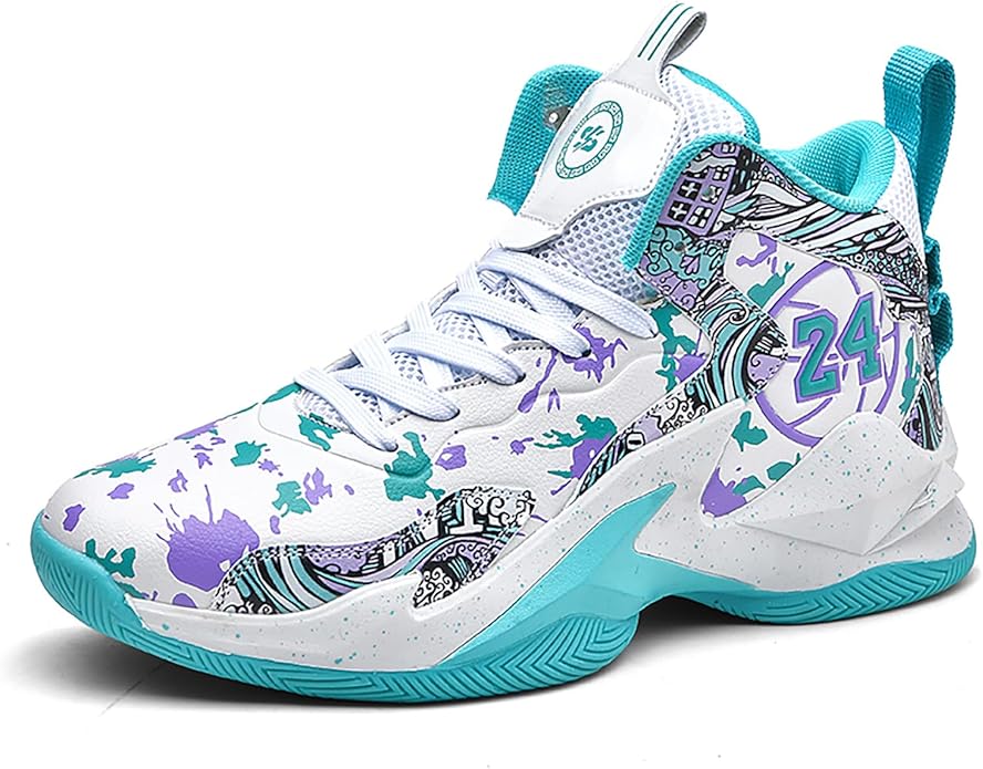 Boys Basketball Shoes Breathable Indoor Athletic Shoes Youth Outdoor Fashion Sneakers Comfortable
