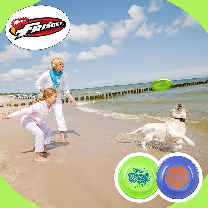Wham-O Frisbee Fastback Flying Disc, 9.35 Inch Dog-Friendly Lightweight Sports Disc Toy for Outdoor
