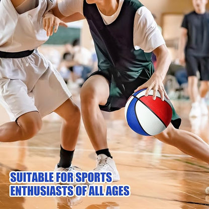 8 Pcs Sports Balls Set Include Basketball Football Soccer Volleyball with 2 Sport Equipment Bags 2