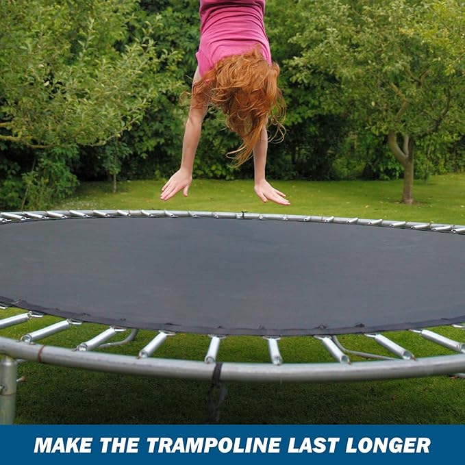 Tudomro Trampoline Springs Replacement - Heavy Duty Stainless Steel Weather Resistant Metal