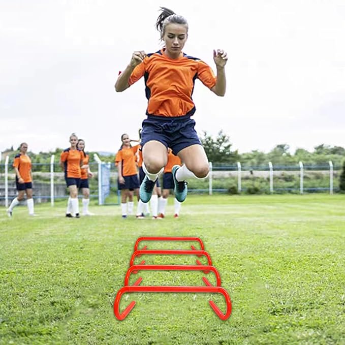 Professional Agility Ladder Speed Training Equipment Set-20ft Agility Ladder,12 Soccer Cones, 4