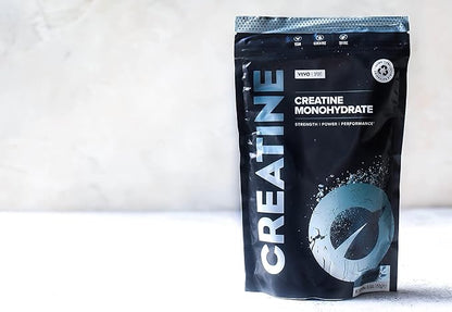Vivo Life - Creatine Monohydrate Powder Micronised - Vegan, Unflavoured (8.8 oz, 84 Servings)