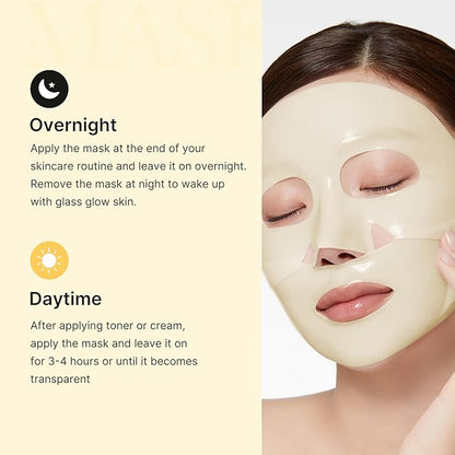 medicube Kojic Acid Turmeric Brightening Gold Jelly Gel Mask | Overnight Face Mask for Glass Glow