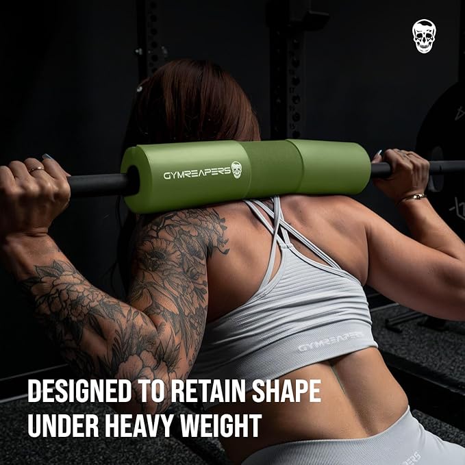 Gymreapers Barbell Squat Pad - Protective Bridge Pad For Hip Thrust, Squats, Lunges - Hip Support