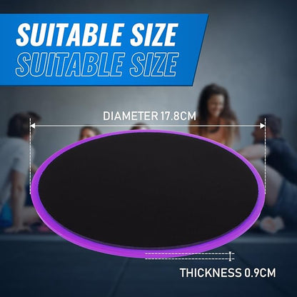 Wettarn 24 Pcs Core Sliders for Working Out Abdominal Exercise Gliding Discs Dual Sided Workout
