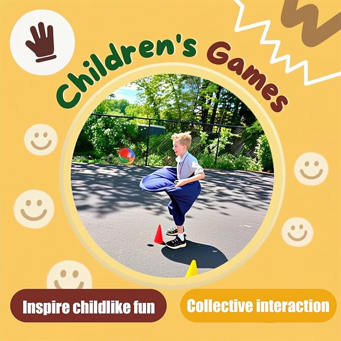 Granny Pants Yard Game, Granny Pants Outdoor Game - Oversized Giant Pants Game with Bouncy Balls &