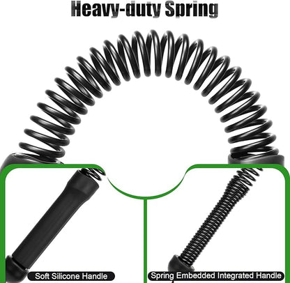 TRELC Upgrade Weighted Ropeless Battle Ropes, 2PCS Cordless Battle Rope for Home Gym, HIIT
