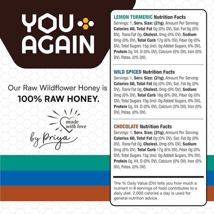 You Again Super Honey Packets - Variety | Workout Clean Energy Gel | Cycling, Endurance, Running
