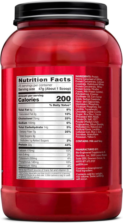 BSN Syntha-6 Whey Protein Powder, Cold Stone Creamery- Mint Mint Chocolate Chocolate Chip Flavor