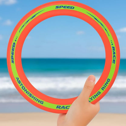Liberty Imports 6 Pack: Flying Aero Discs Sports Outdoor Pro Flyer Rings - Plastic Toy Ultimate