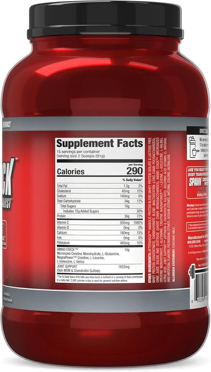 Myogenix Aftershock Post Workout ??Muscle Growth Whey Protein Powder ??Speeds Up Muscle Growth and