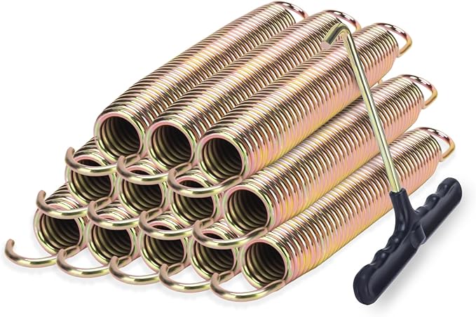 Trampoline Springs Replacement 3.5" to 8.5" Galvanized Steel Heavy Duty High Tensile Universal
