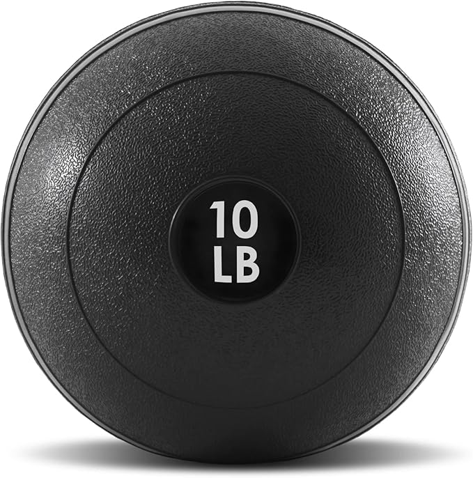 ProsourceFit Slam Medicine Balls 5, 10, 15, 20, 25, 30, 50lbs Smooth and Tread Textured Grip Dead