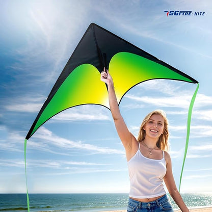 3 Piece Set Butterfly Delta and Octopus Kites for Boys and Girls, Beach Kites for Family Outdoor