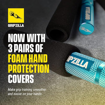 GRIPZILLA Grip Strength Trainer 50-300lb, Hand Gripper Strengthener Workout Kit,Metal No Slip Heavy