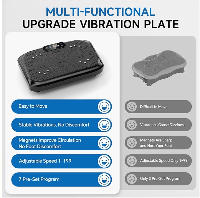 Vibration Plate Exercise Machine Weight Loss, Full Body Workout Vibration Plate Lymphatic Drainage