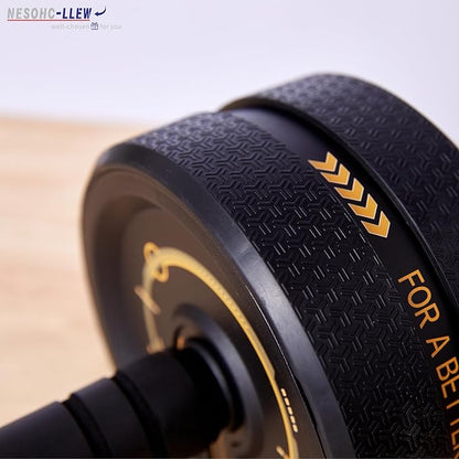Upgraded Ab Roller Wheel. Abdominal Training Roller for Men/Women, Abdominal Wheels Widened to 3.4