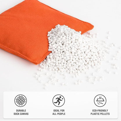 Cornhole Bags Set of 8 Regulation Corn Hole Bean Bags for Cornhole Game, Professional Weather