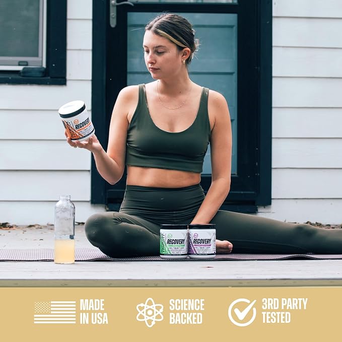 Outwork Nutrition Post Workout Recovery Powder - Creatine Monohydrate, KSM-66 Ashwagandha & Tart