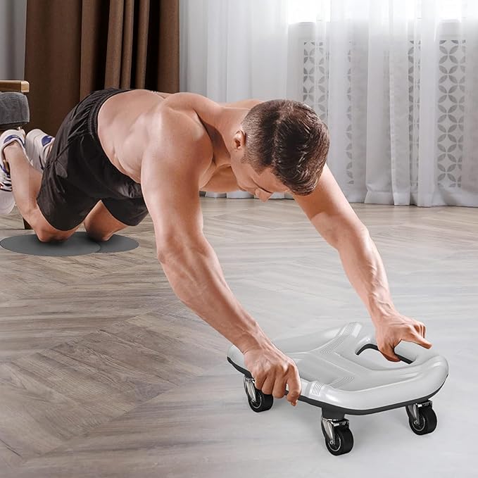 PROIRON Ab Roller with Knee Pads for Abs Workout, Multifunctional Ab Roller Wheel for Abs Workout