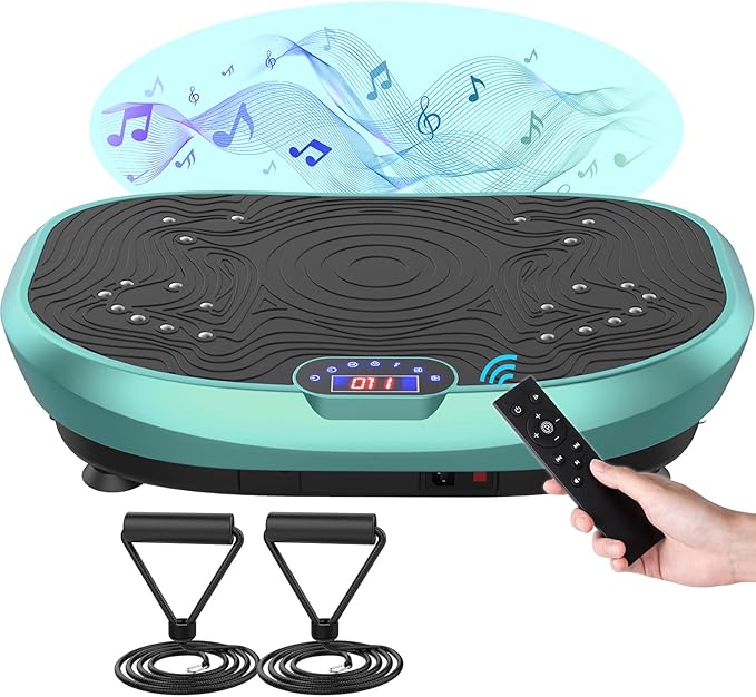 AXV Vibration Plate Exercise Machine Whole Body Workout Power Vibrate Fitness Platform Vibrating