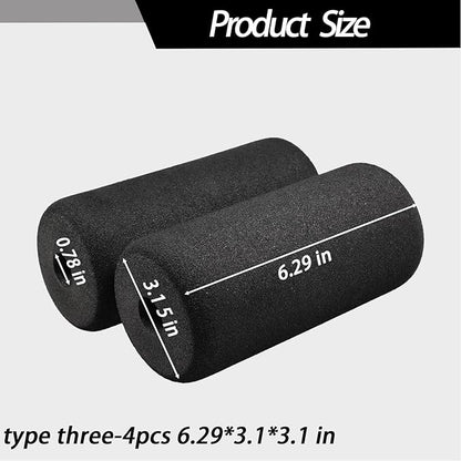 Foot Foam Roller Pad(6.29 * 3.1 * 3.1 in), Inversion Table Parts, Foam for Inversion Table, Workout