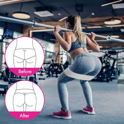 Resistance Bands, Fabric Workout Bands for Women & Men, Cloth Booty Resistance Loop Bands, Thick