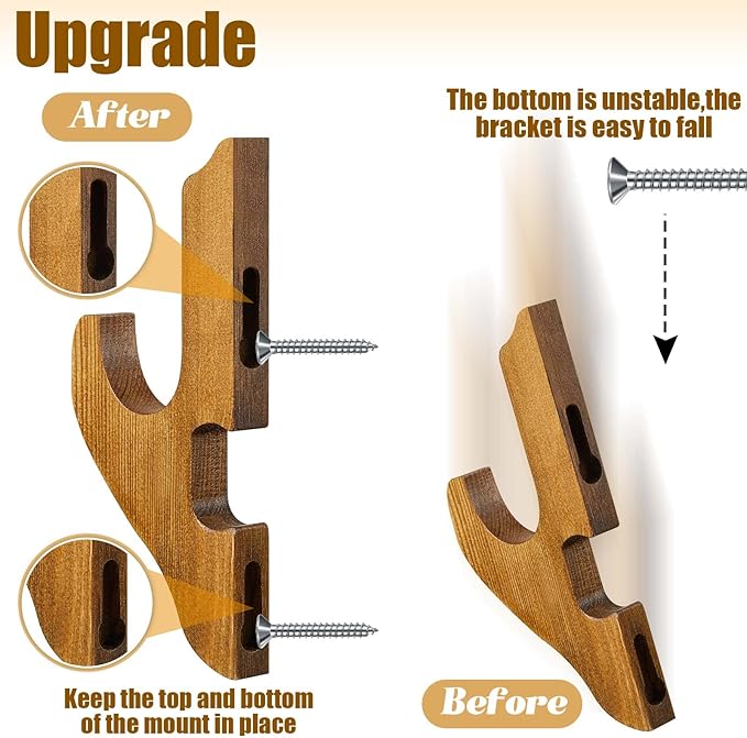 Chunful 2 Pcs Sword Wall Mount Sword Holder Katana Stand 1 Tier Katana Wall Mount Adjustable Hanger