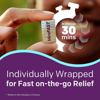 MiraFAST Soft Chews, from The Makers of MiraLAX, Gentle Constipation Relief, Fast Acting Laxative