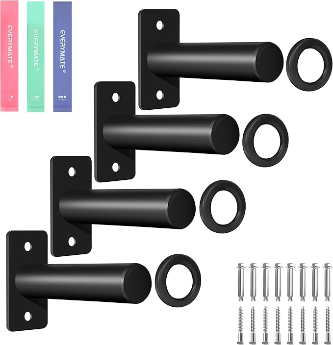 Weight Plate Holder, Wall Mounted Weight Storage Rack for Olympic Weight Plate,Home Gym