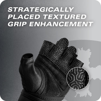 Harbinger Pro Wristwrap Gloves 3.0 - Enhanced Grip, Superior Wrist Support, Breathable 4-Way