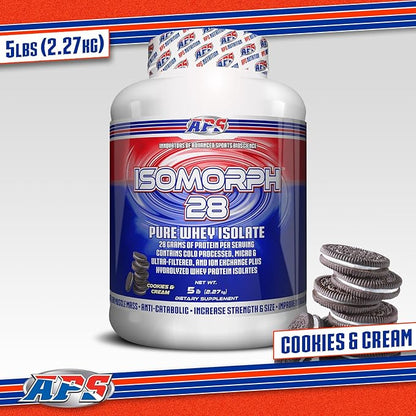 APS Nutrition Isomorph 28 Protein Powder | Pure Whey Isolate | Cold Pressed, Ultra- Filtered, & Ion