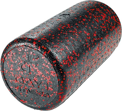 High-Density Round Foam Rollers - 4 Size and 8 Color Options - Massage Rollers for Stretching, Deep