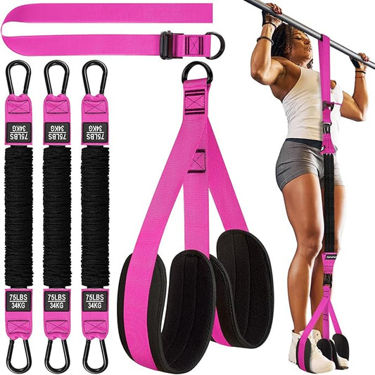 HPYGN Pull Up Assistance Bands, Heavy Duty Resistance Band for Pull Up Bar, Adjustable Weight/Size