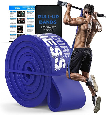 Pull Up Assistance Resistance Bands - Long Loop Power Bands for Men and Women - Strength Power