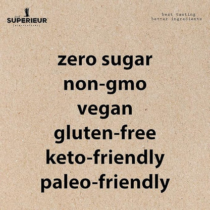 Superieur Electrolyte Powder Packets - Vegan Electrolyte Hydration Powder w/Sea Minerals - Keto