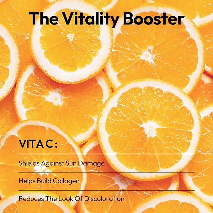 LAPCOS Vita C Sheet Mask, Daily Face Mask with Vitamin C to Renew Skin, Korean Beauty Favorite