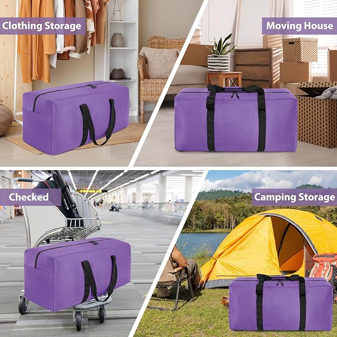 Extra Large Travel Duffle Bag, 160L Gear Bag for Men and Women, Storage Bag Ideal for Overnight