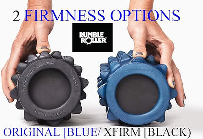RumbleRoller Original Textured Foam Roller - Deep Tissue, Self Myofacial Release Massage Therapy