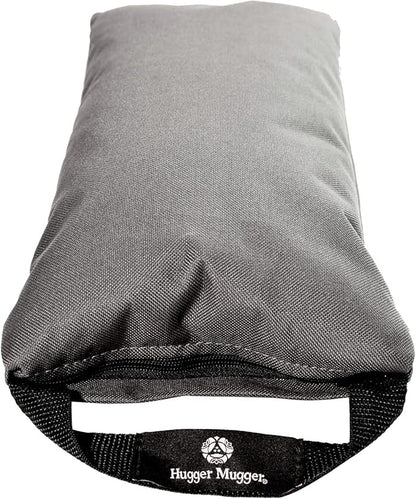 Hugger Mugger 10lb Yoga Sandbag - Adds Weight to Your Poses, Zipper Cover, Sturdy Handle, Silica