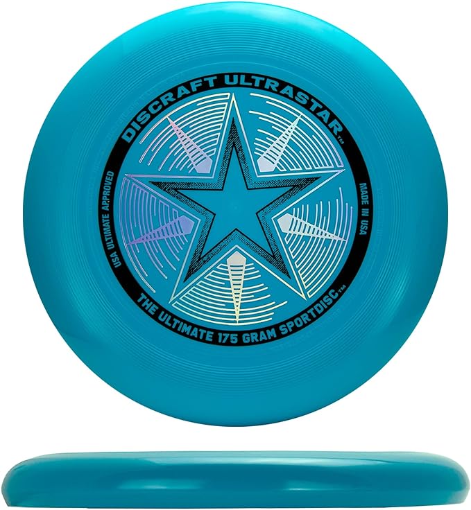 Discraft Ultrastar Neon 5-Pack | Premium Ultimate Discs - Neon Pink, Yellow, Cobalt Blue, Green