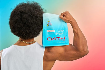 Clear Whey Isolate Protein Powder, ICY Blue Razz, 20g Complete Protein per Serving, No Added Sugar